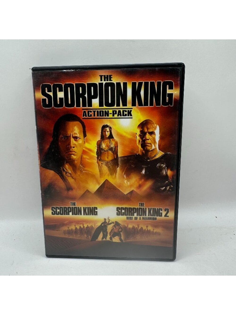The Scorpion King Action Pack 2 Movies Dwayne Johnson Universal DVD PG13